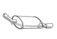 Exhaust backbox / end silencer 22477 Walker