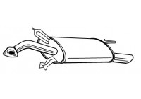 Exhaust backbox / end silencer 22577 Walker