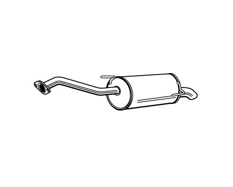 Exhaust backbox / end silencer 22624 Walker