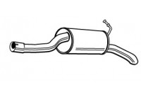 Exhaust backbox / end silencer 22655 Walker