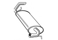 Exhaust backbox / end silencer 22664 Walker