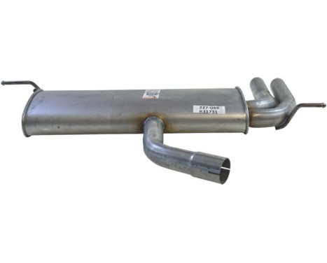Exhaust backbox / end silencer 227-049 Bosal, Image 2