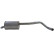 Exhaust backbox / end silencer 227-051 Bosal, Thumbnail 3