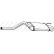 Exhaust backbox / end silencer 227-105 Bosal