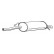 Exhaust backbox / end silencer 22716 Walker