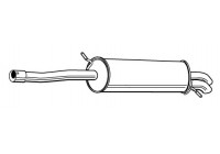 Exhaust backbox / end silencer 22768 Walker