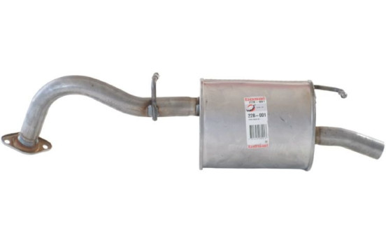 Exhaust backbox / end silencer 228-001 Bosal, Image 2