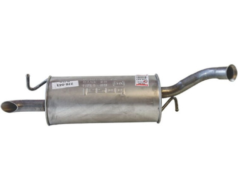 Exhaust backbox / end silencer 228-043 Bosal, Image 4