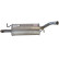 Exhaust backbox / end silencer 228-043 Bosal, Thumbnail 4