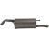 Exhaust backbox / end silencer 228-045 Bosal, Thumbnail 2