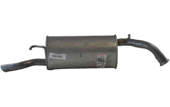 Exhaust backbox / end silencer 228-045 Bosal, Image 4