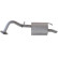 Exhaust backbox / end silencer 228-063 Bosal, Thumbnail 3