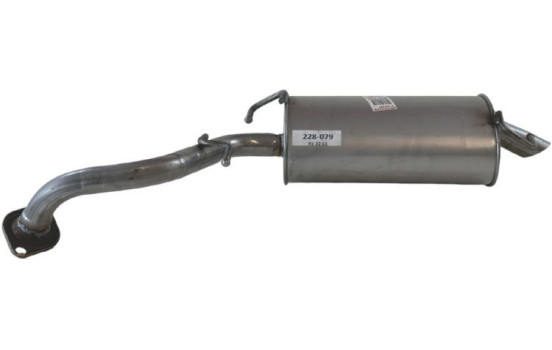 Exhaust backbox / end silencer 228-079 Bosal, Image 2