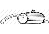 Exhaust backbox / end silencer 228-087 Bosal