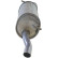 Exhaust backbox / end silencer 228-189 Bosal, Thumbnail 3