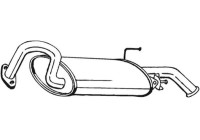 Exhaust backbox / end silencer 228-195 Bosal