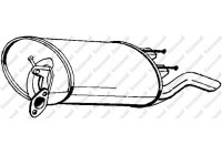 Exhaust backbox / end silencer 228-443 Bosal