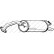 Exhaust backbox / end silencer 228-471 Bosal, Thumbnail 2