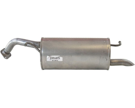 Exhaust backbox / end silencer 228-471 Bosal, Image 3
