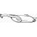 Exhaust backbox / end silencer 228-885 Bosal