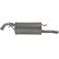 Exhaust backbox / end silencer 228189 Bosal