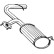 Exhaust backbox / end silencer 229-501 Bosal, Thumbnail 2