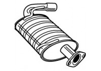 Exhaust backbox / end silencer 22914 Walker