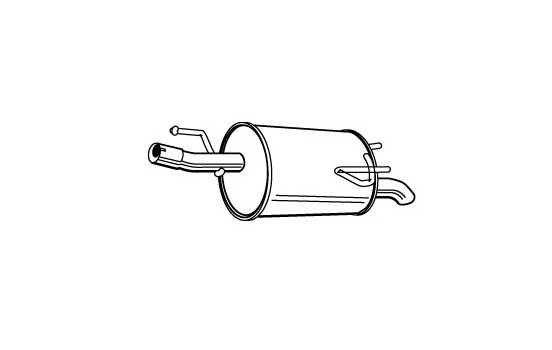 Exhaust backbox / end silencer 22926 Walker