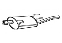 Exhaust backbox / end silencer 22936 Walker