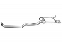 Exhaust backbox / end silencer 23003 Walker