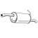 Exhaust backbox / end silencer 23071 Walker