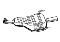 Exhaust backbox / end silencer 23114 Walker