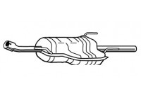Exhaust backbox / end silencer 23196 Walker