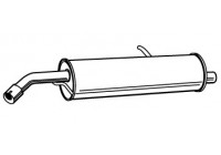 Exhaust backbox / end silencer 23226 Walker