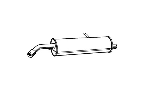 Exhaust backbox / end silencer 23226 Walker