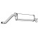 Exhaust backbox / end silencer 23250 Walker