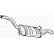 Exhaust backbox / end silencer 233-145 Bosal