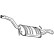 Exhaust backbox / end silencer 233-145 Bosal, Thumbnail 2