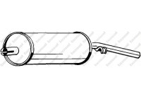 Exhaust backbox / end silencer 233-225 Bosal