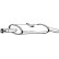 Exhaust backbox / end silencer 233-269 Bosal, Thumbnail 2