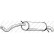 Exhaust backbox / end silencer 233-333 Bosal