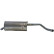 Exhaust backbox / end silencer 233-333 Bosal, Thumbnail 4