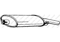 Exhaust backbox / end silencer 233-339 Bosal