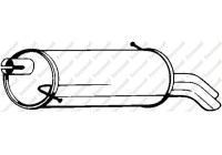 Exhaust backbox / end silencer 233-343 Bosal