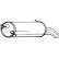 Exhaust backbox / end silencer 233-343 Bosal, Thumbnail 2