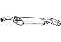 Exhaust backbox / end silencer 233-381 Bosal