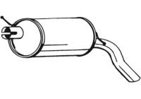 Exhaust backbox / end silencer 233-387 Bosal