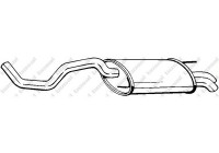 Exhaust backbox / end silencer 233-537 Bosal