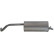 Exhaust backbox / end silencer 233-569 Bosal