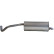 Exhaust backbox / end silencer 233-569 Bosal, Thumbnail 2